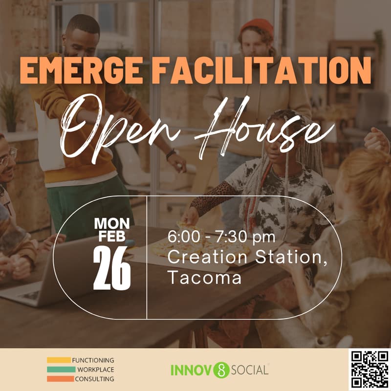 Cover Image for EMERGE Facilitation Open House