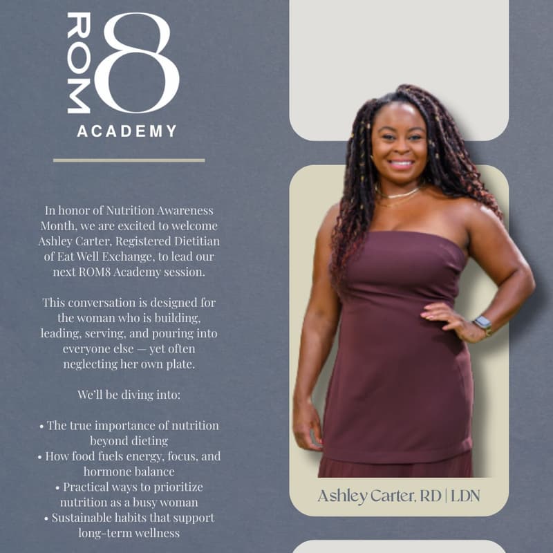 Cover Image for ROM8 Academy: Nourish & Elevate