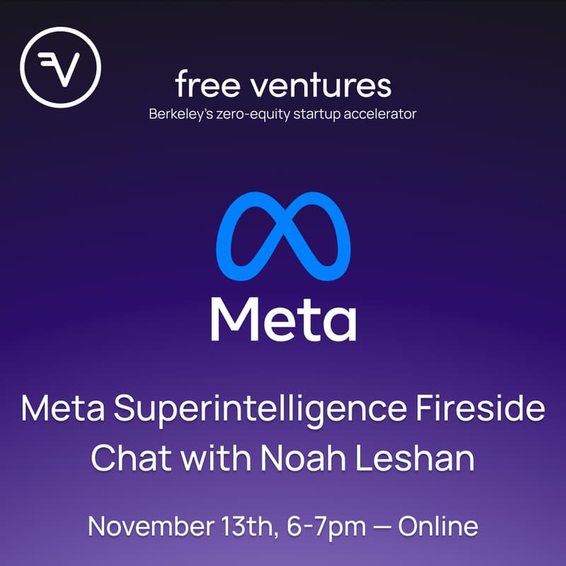 Cover Image for Noah Leshan (Meta Superintelligence Labs) Fireside Chat with Free Ventures