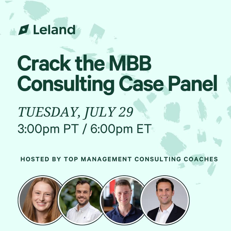 Cover Image for Crack the MBB Consulting Case Panel