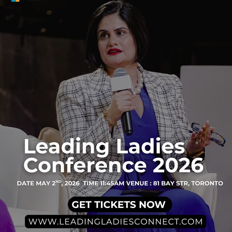 Cover Image for Leading Ladies Conference 2026 Presented by Microsoft Canada
