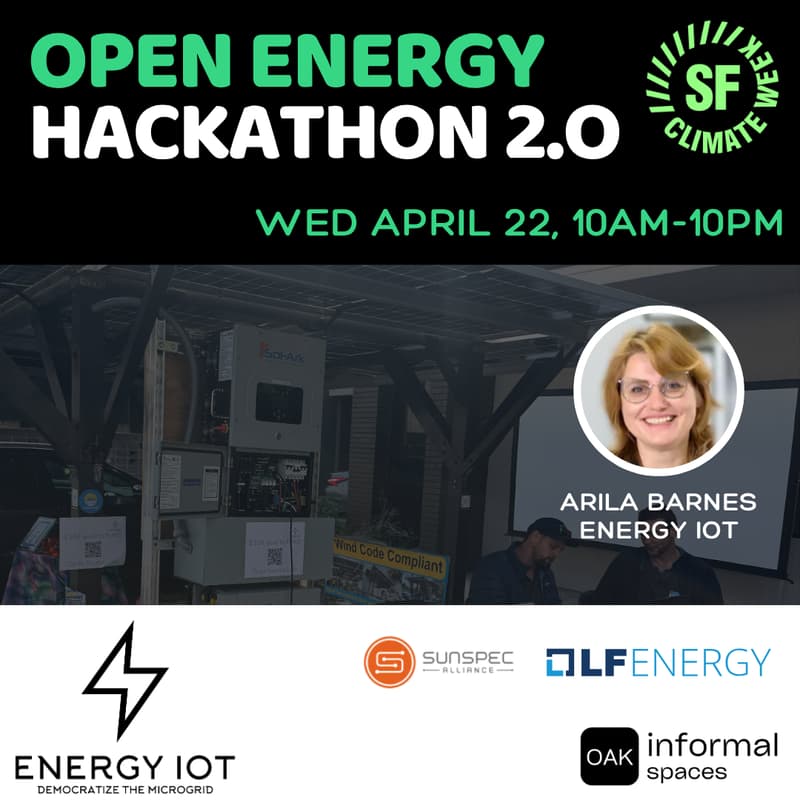 Cover Image for Open Energy Hackathon 2.0 - AI, Mesh, and Hardware!