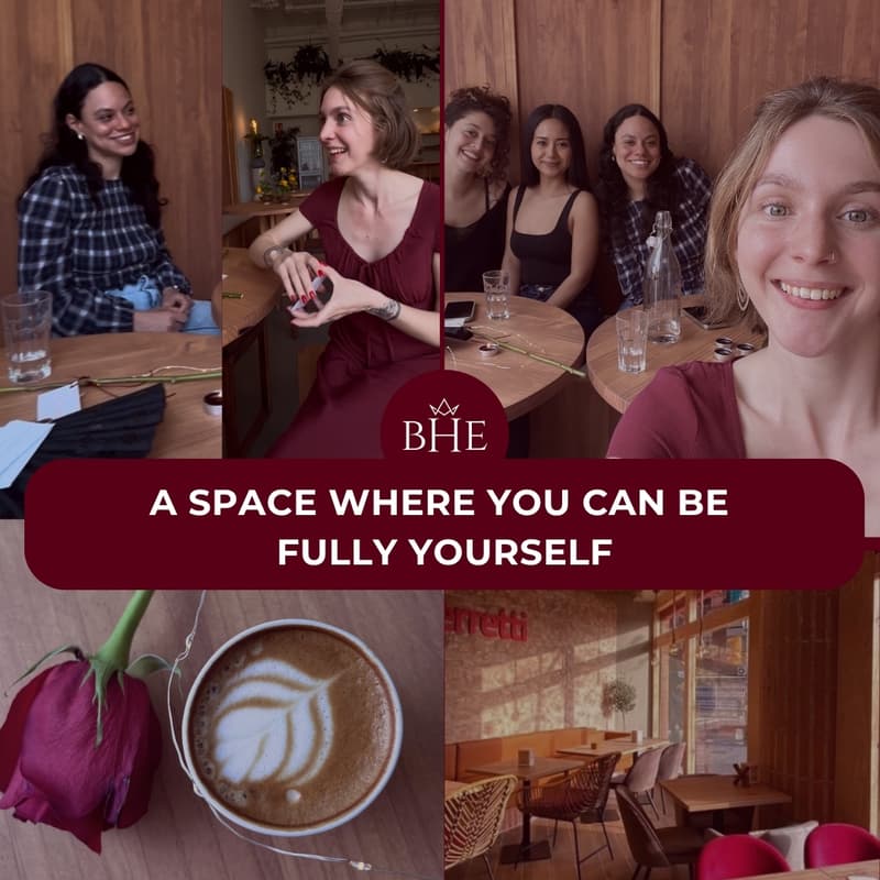 Cover Image for Becoming Her Circle🌹: Heal Fear of Being Seen, Good Coffee, Genuine Connection