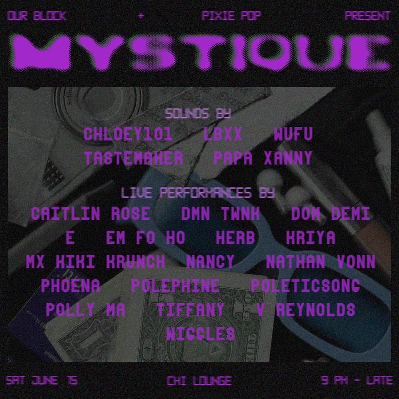 Cover Image for Mystique: Pride - a variety dj & performance art experience