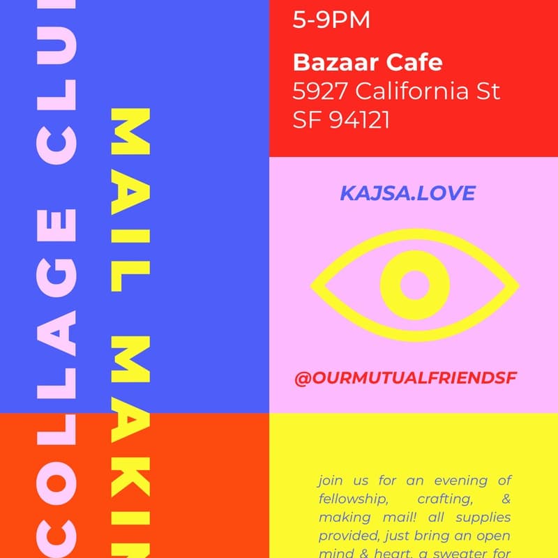 Cover Image for Collage Club & Mail Making