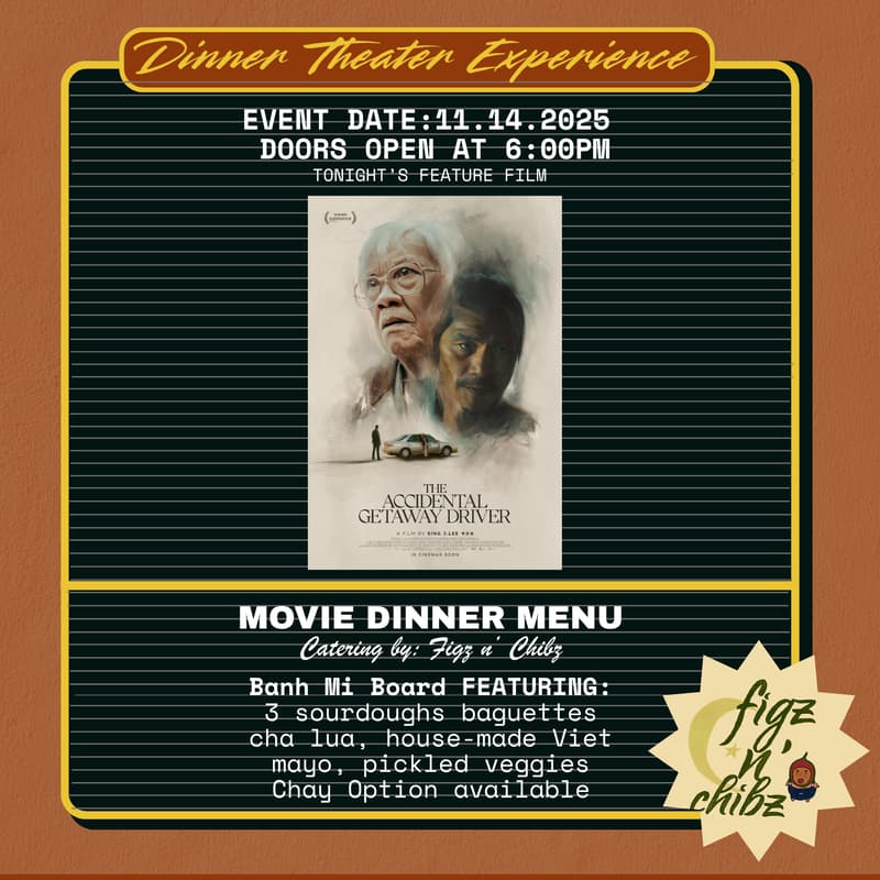 Cover Image for Accidental Getaway Driver Theater Dinner Experience Screening