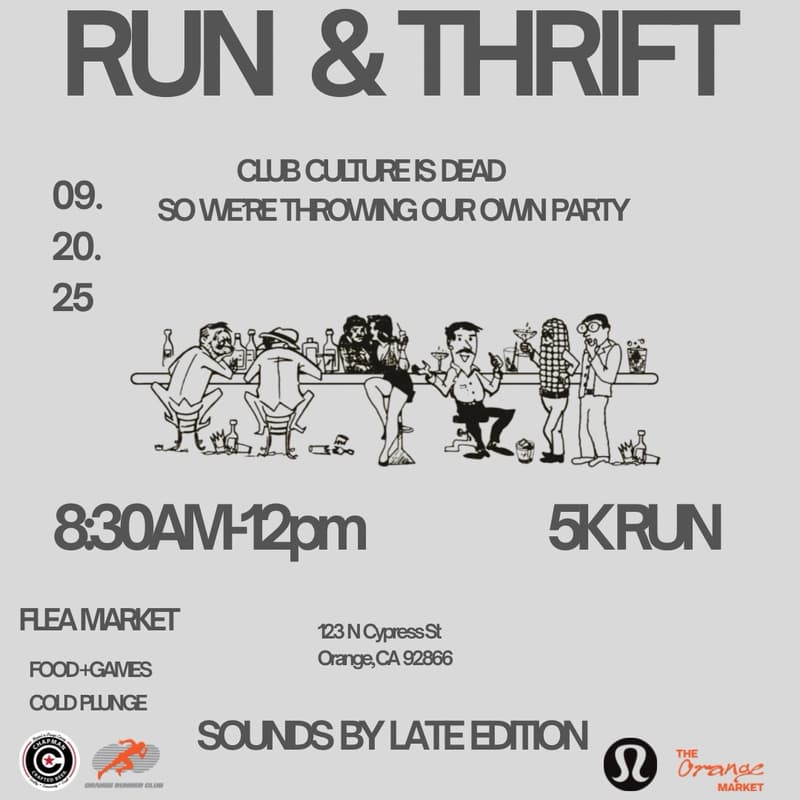 Cover Image for Run & Thrift-5k Run/Flea Market