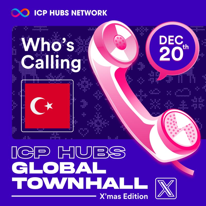 ICP HUBS - Global Townhall 3.0 🇹🇷 için kapak görseli