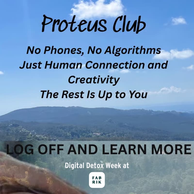 Cover Image for The Proteus Club Creative Workshop