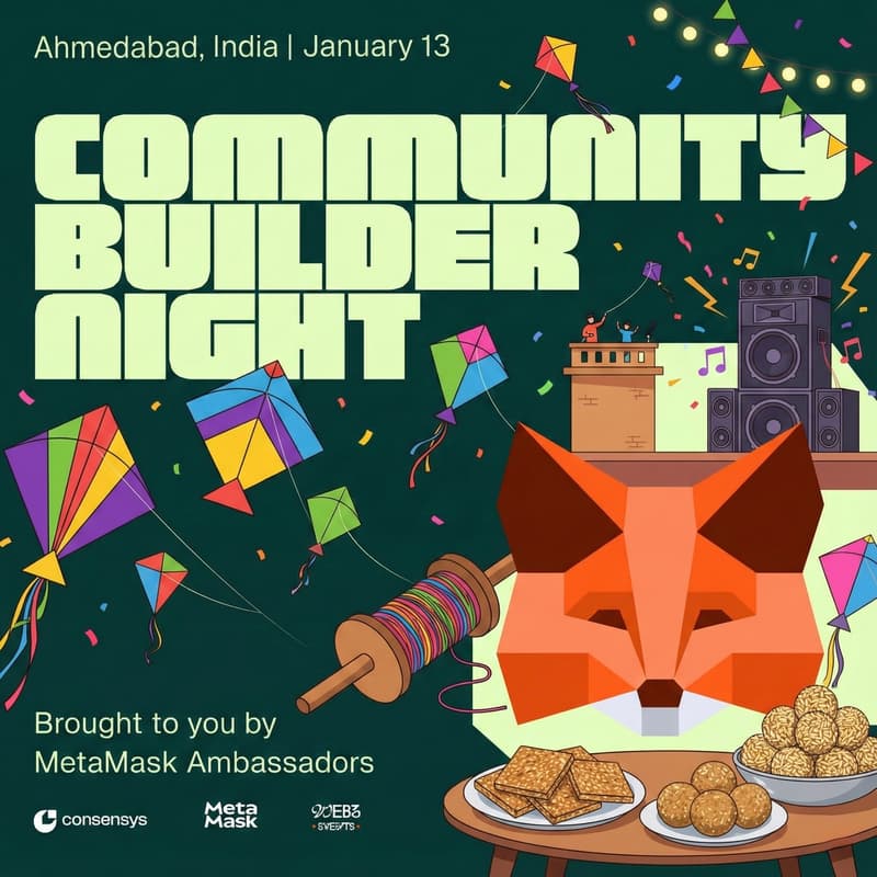 Cover Image for MetaMask Patang Party , Ahmedabad - India Edition