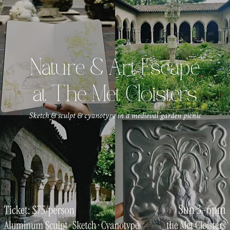 Cover Image for 🌿 Nature & Art Escape at the Met Cloisters 🏛️