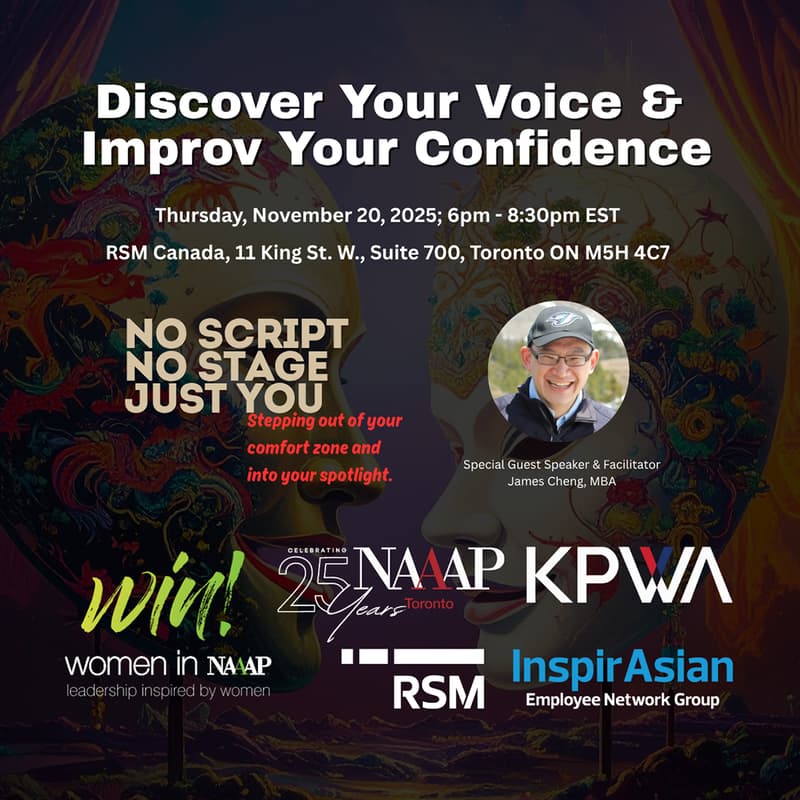 Cover Image for Discover Your Voice & Improv Your Confidence