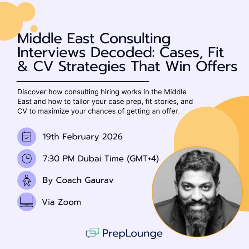 Cover Image for Middle East Consulting Interviews Decoded