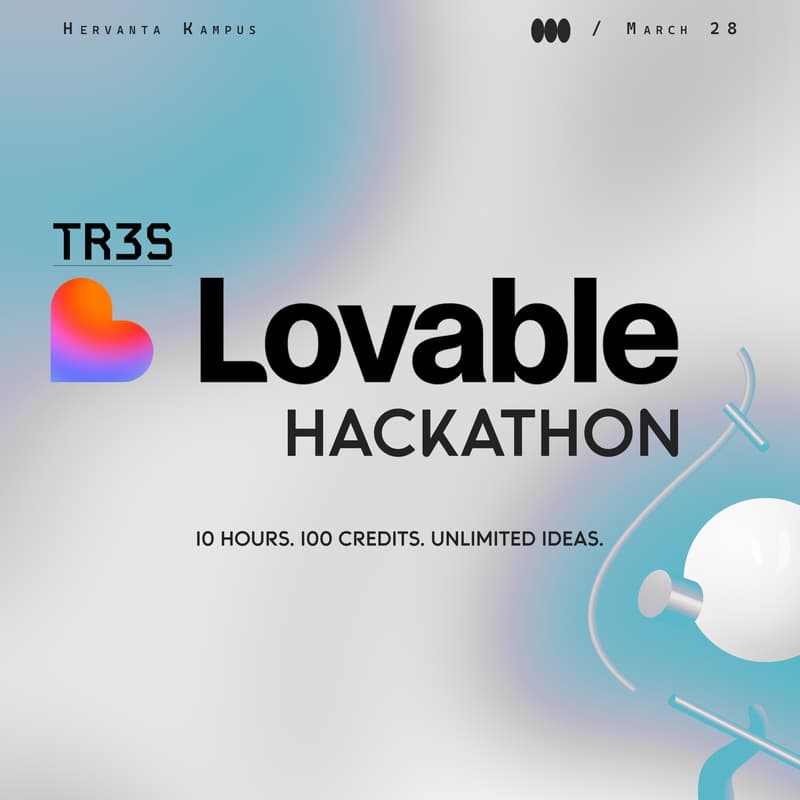 Cover Image for Lovable Vibe-Coding Hackathon
