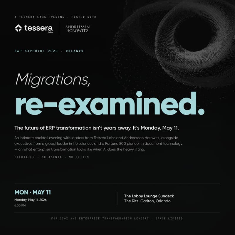 Cover Image for Tessera Labs x Andreessen Horowitz : AI Led Enterprise Transformation