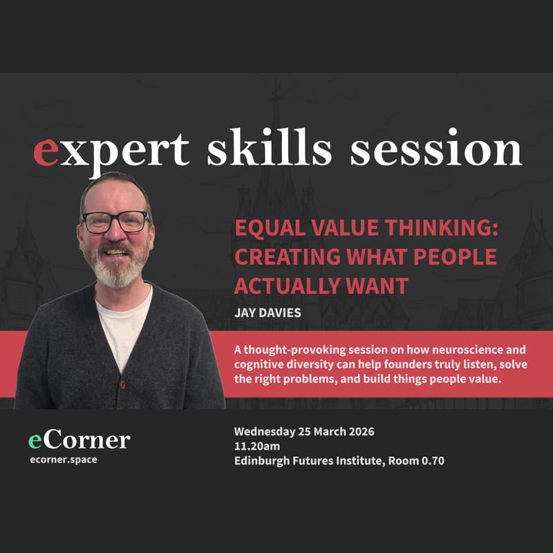 Cover Image for Equal Value Thinking: Creating What People Actually Want --- Jay Davies --- eCorner Expert Skills Session