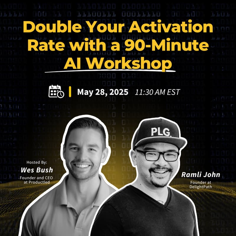 Cover Image for This 90-Minute AI Workshop Could 2x Your Activation Rate (Leveraging AI)