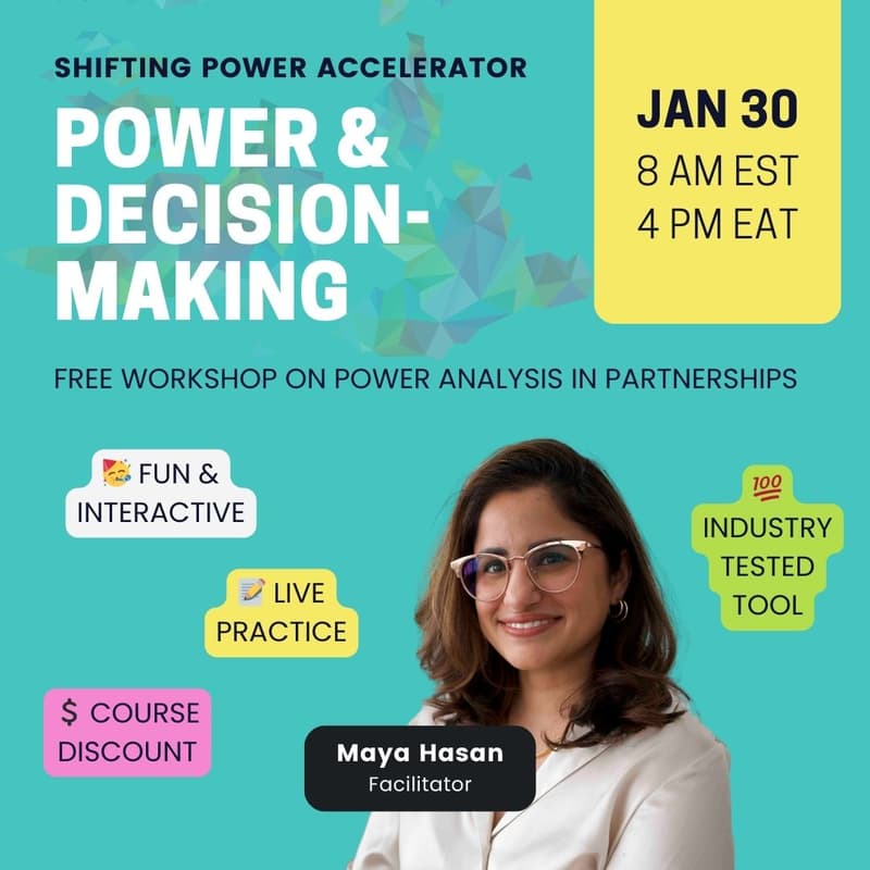Cover Image for Power and Decision-Making Workshop (Free)