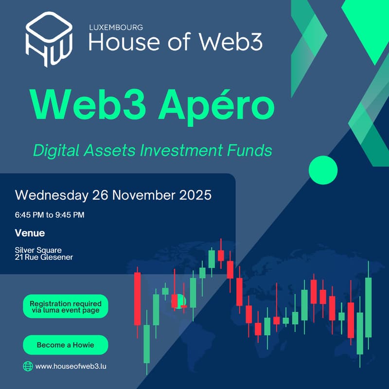 Cover Image for Web3 Apéro Series - Digital Assets Investment Funds, by House of Web3