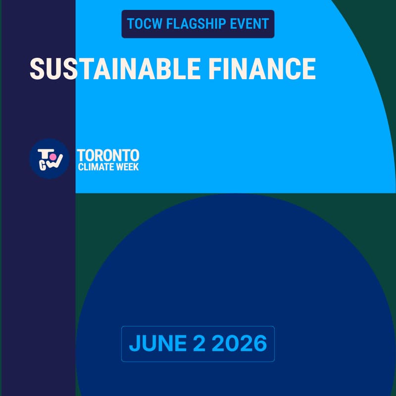 Cover Image for TOCW Flagship Event: Sustainable Finance