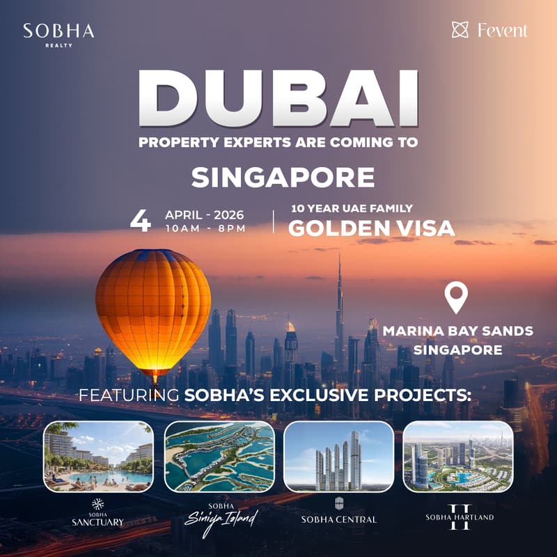 Cover Image for Dubai Property Expo in Singapore| 04th April, 2026