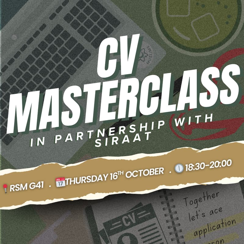 Cover Image for CV masterclass