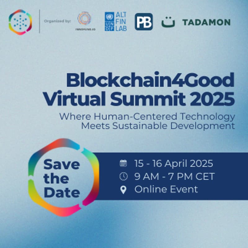 Cover Image for Blockchain4Good Virtual Summit