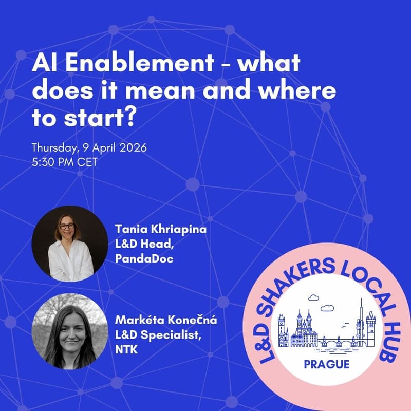 Cover Image for Local Hub Prague: AI Enablement—What does it mean and where to start?