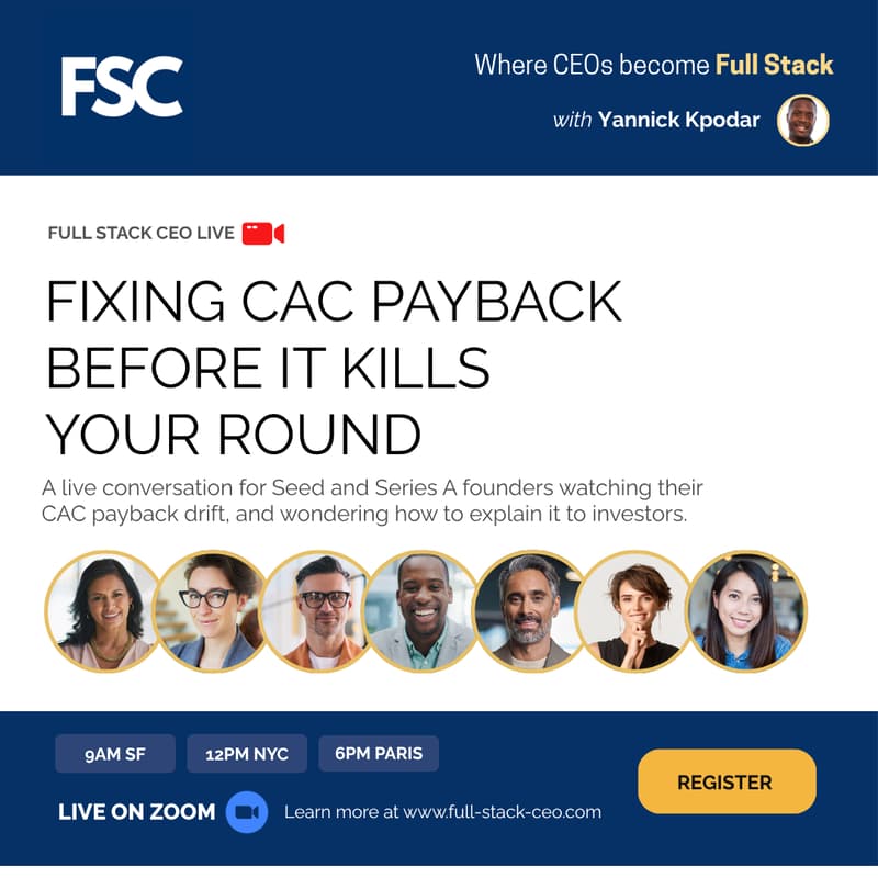 Cover Image for Fixing CAC Payback Before It Kills Your Round