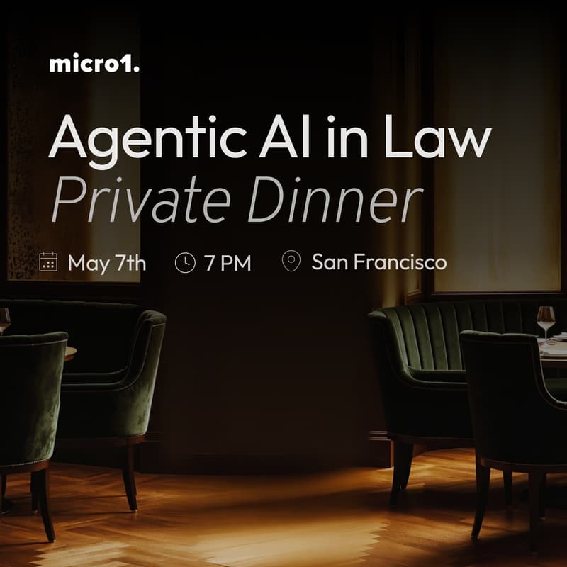 Cover Image for Agentic AI in Law - Private Dinner