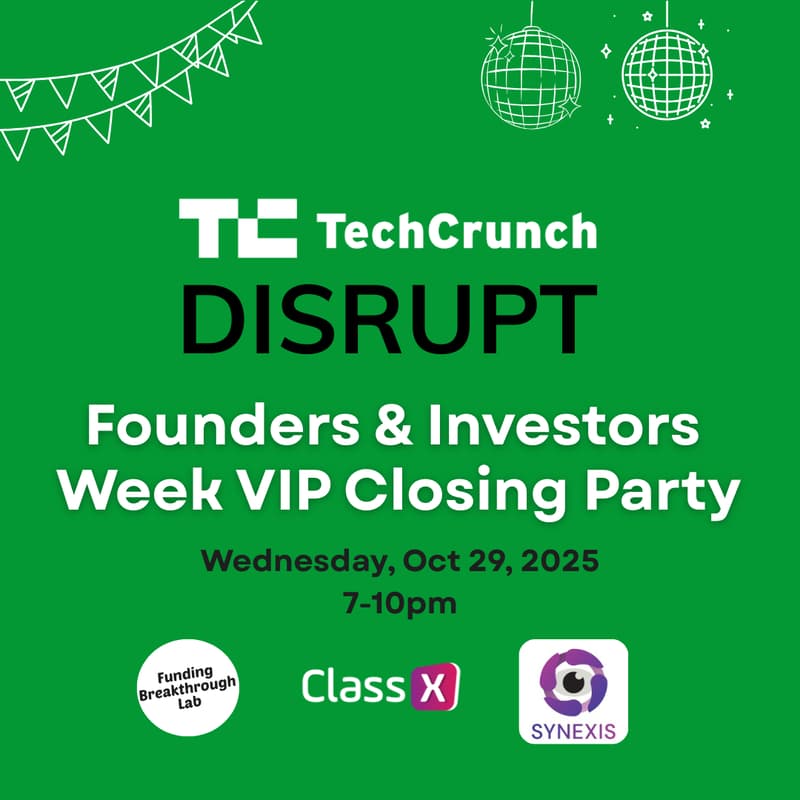 Cover Image for ✨ TechCrunch Disrupt Week VIP Closing Party - The Afterglow