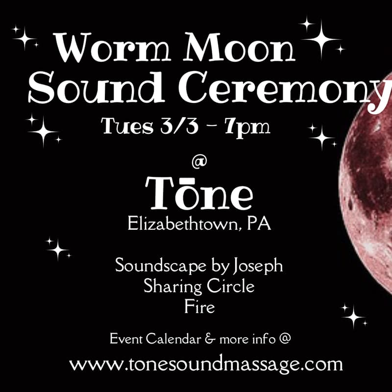 Cover Image for Worm Moon Sound Ceremony