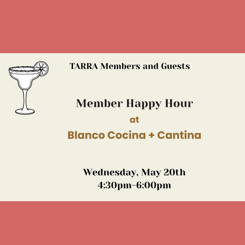 Cover Image for TARRA Appreciation: Member Happy Hour Social