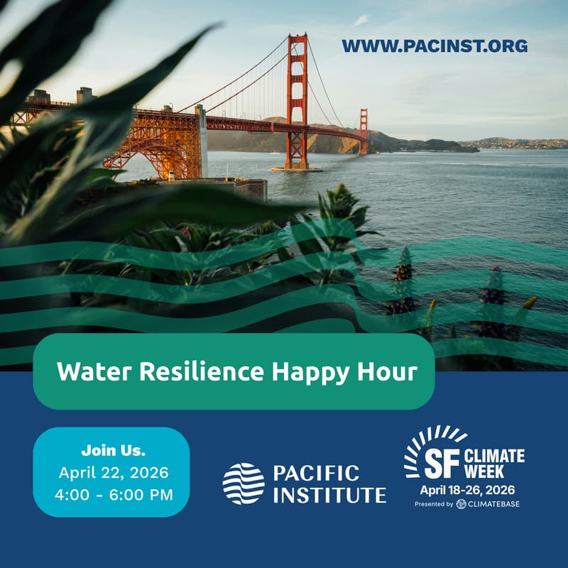 Cover Image for Water Resilience Happy Hour