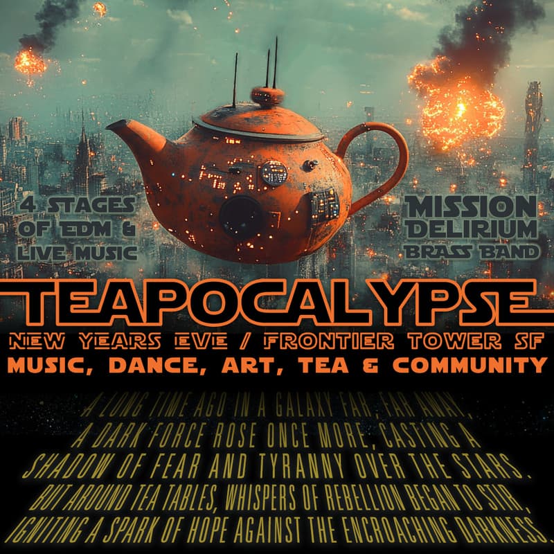 Cover Image for Teapocalypse NYE World Folk Jam
