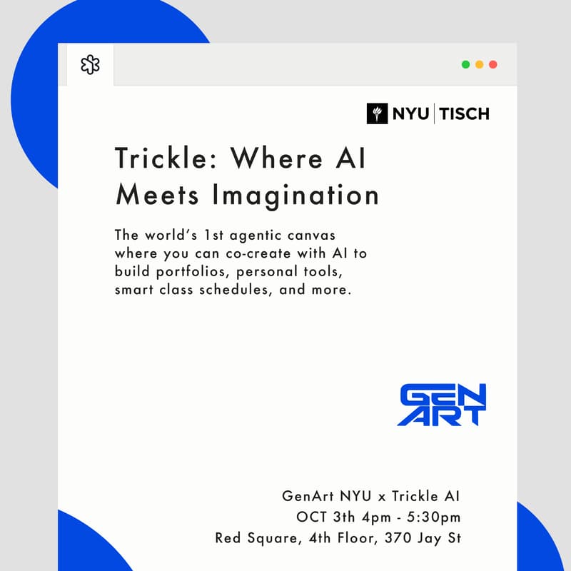 Cover Image for Trickle AI: Where AI Meets Imagination