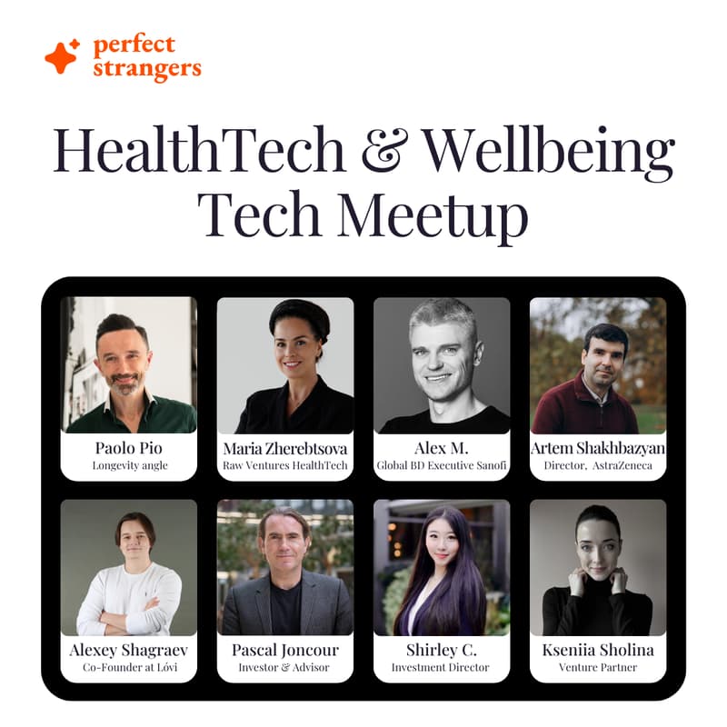 Cover Image for HealthTech & Wellbeing Tech Meetup