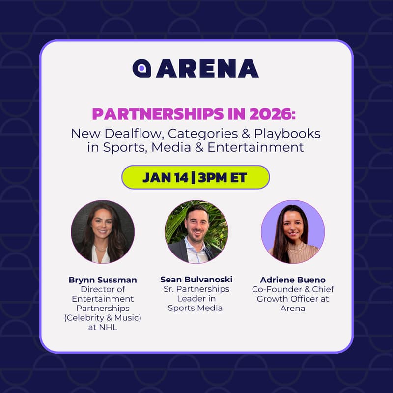 Cover Image for Partnerships in 2026: New Dealflow, Categories, and Playbooks in Sports, Media & Entertainment