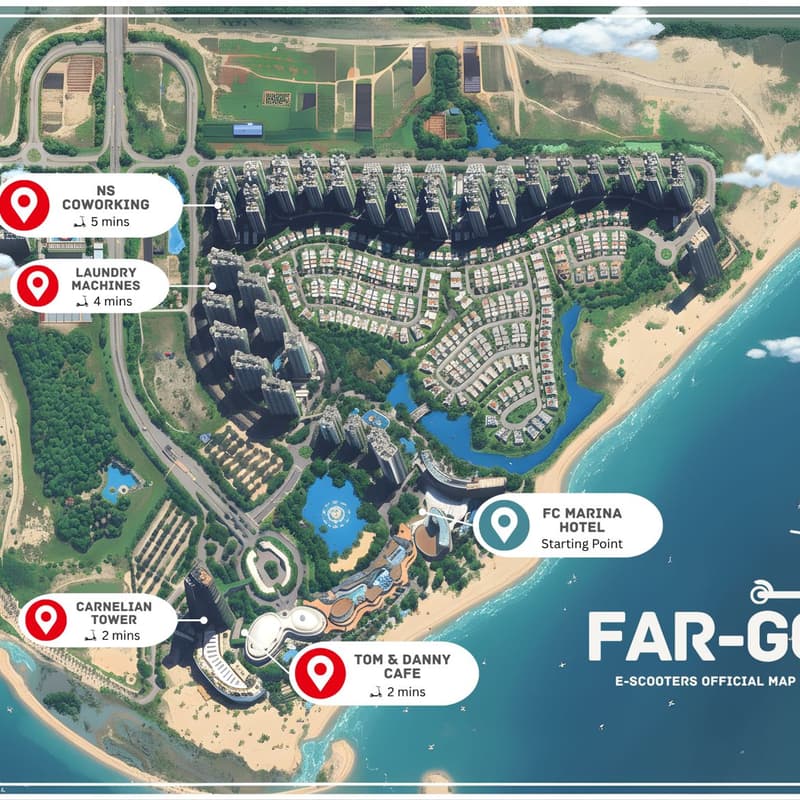 Cover Image for Far-Go 🛴⚡ Special Event: 20-minute Island Tour