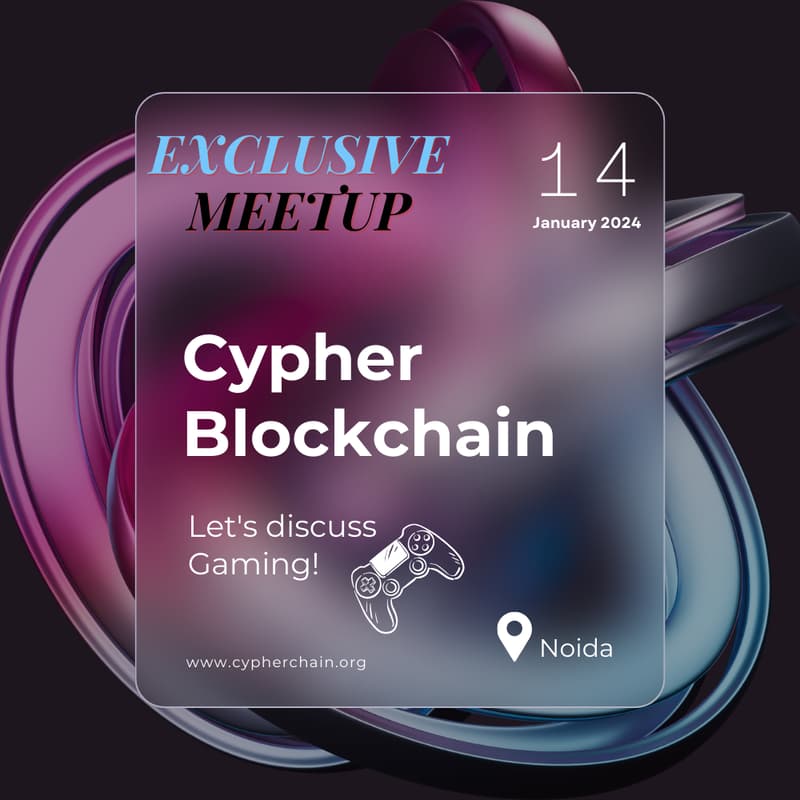 Cover Image for Cypher Blockchain Meetup