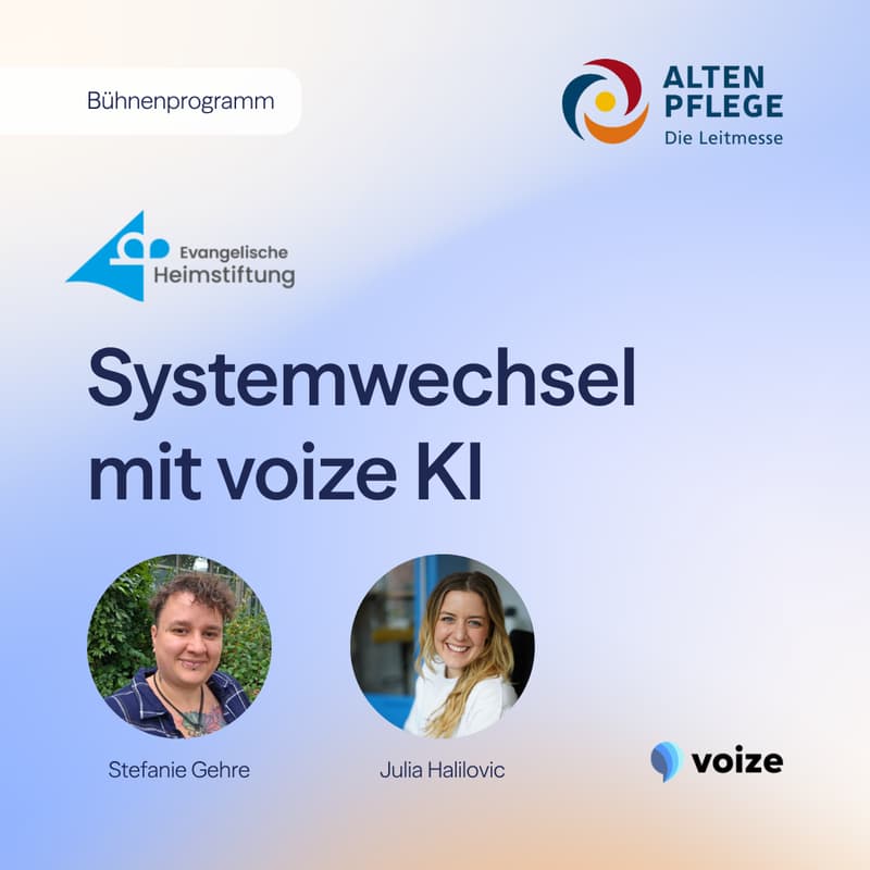 Cover Image for Systemwechsel mit KI: Wie die Evangelische Heimstiftung voize einführt