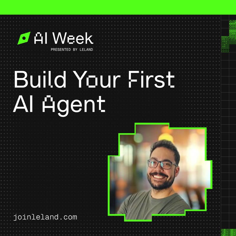 Cover Image for Build Your First AI Agent