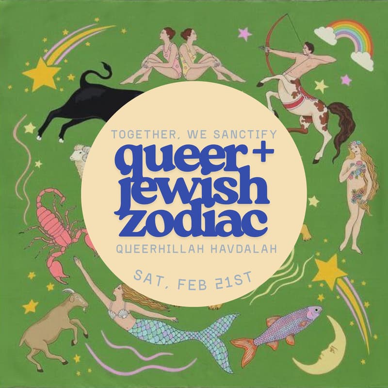Cover Image for Queer + Jewish Zodiac Havdalah