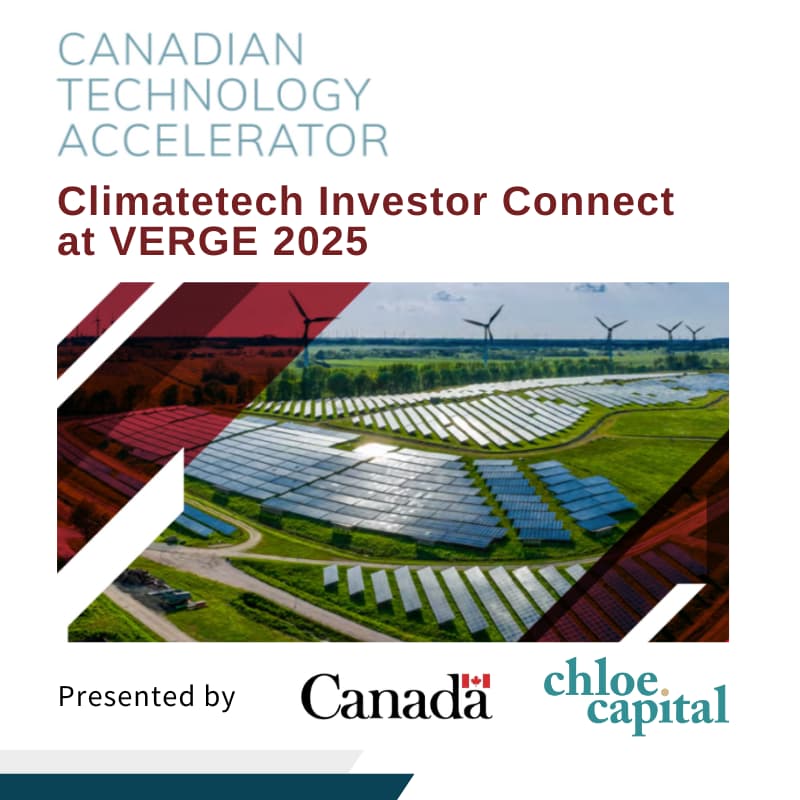 Cover Image for ​Investor Connect - Climatetech, Powered by Canada