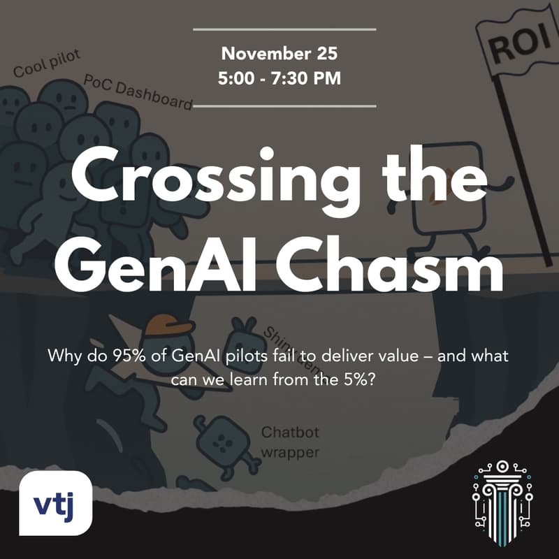 Cover Image for Crossing the GenAI Chasm with GovAI.fm & Vancouver Tech Journal