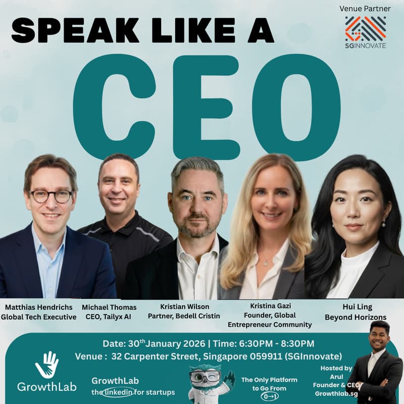 Cover Image for SPEAK LIKE A CEO — Leadership Fireside Chats  - S1