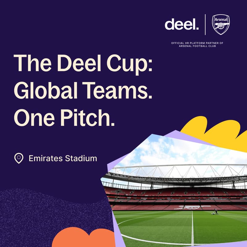 Cover Image for Join us for The Deel Cup: Global Teams. One Pitch.