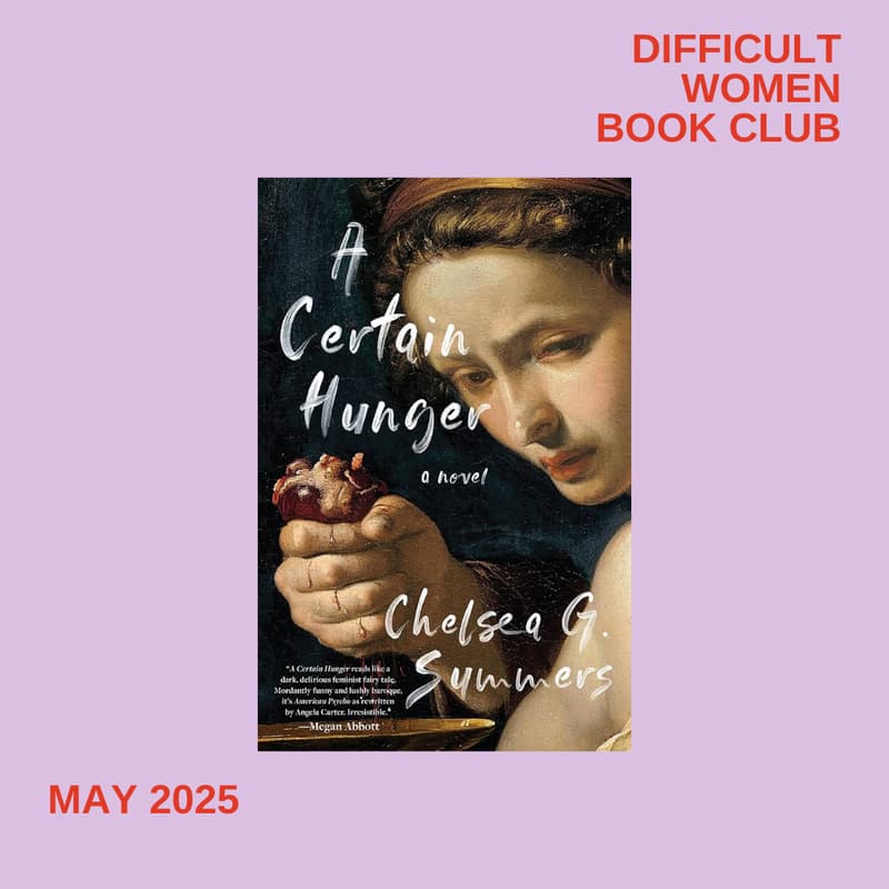 Cover Image for Book Club - A Certain Hunger (w/ Linda)