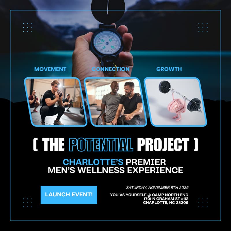 Cover Image for The Potential Project - An Experience for Men Ready to Unlock What's Next (Launch Event)