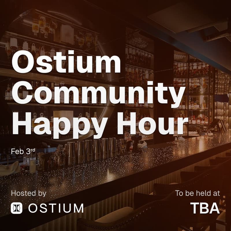 Cover Image for Ostium Community Happy Hour Korea 🇰🇷